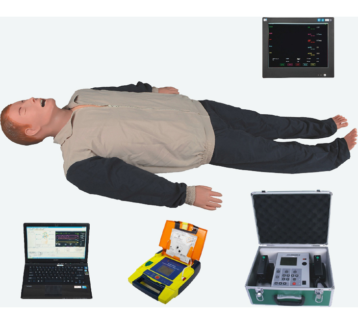 高智能數字化成人綜合急救技能訓練系統（ACLS高級生命支持、計算機控制）